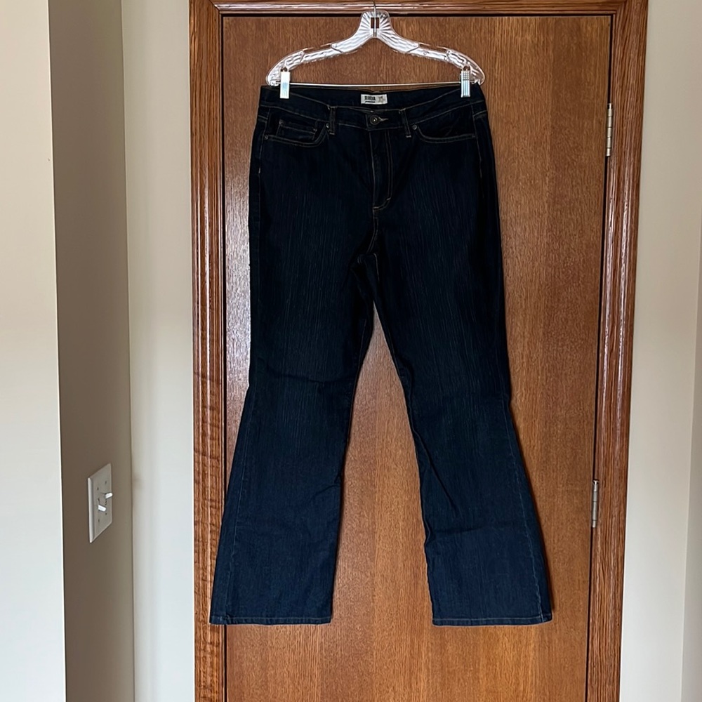 Jeanstar, size 16, wide leg, flare ankle jeans. Like new.